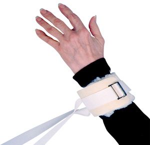 Skil-Care Sheepskin Limb Holder With Double Straps