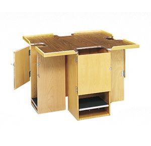 Bailey Multiple Place Pediatric Standing Table