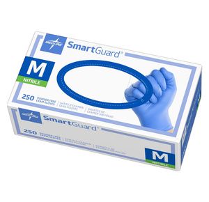Medline SmartGuard Powder Free Nitrile Exam Gloves