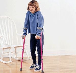 Sammons Preston Walk-Easy Forearm Crutches