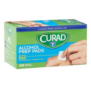 Medline Curad Medium Two-Ply Sterile Alcohol Prep Pads