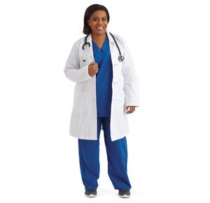 Medline Ladies Staff Length Lab Coats