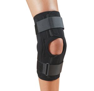 Breg Hinged Knee Brace Injury Post Op Adjustable Breathable Small S Pull On  NEW