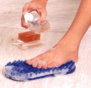 Soapy Soles Foot Scrubber