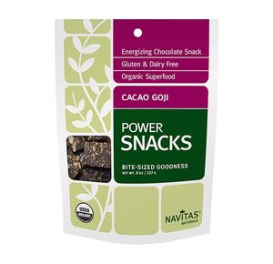 Navitas Naturals Organic Cacao Goji Power Snacks