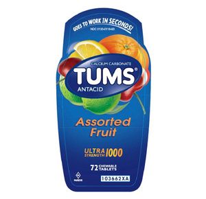 Glaxo Smith Kline Ultra Strength Antacid Tums Chewable Tablets