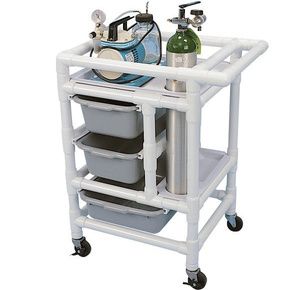 Healthline 3 Bin Storage Emergency Cart