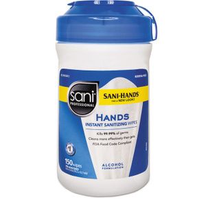 Sani Professional Hands Instant Sanitizing Wipes