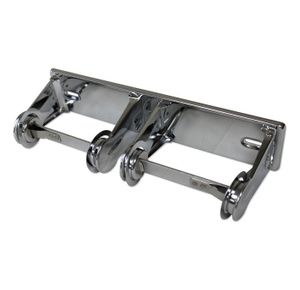 Impact Chrome Double Roll Toilet Tissue Dispenser