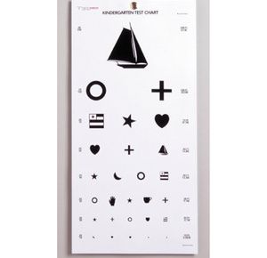 McKesson Preschool Eye Test Chart