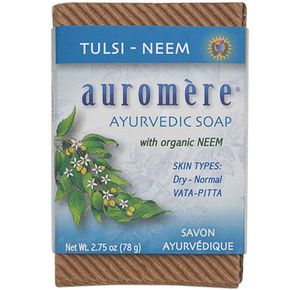 Auromere Ayurvedic Tulsi Neem Soap