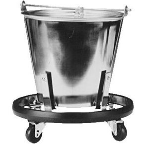 Graham-Field Stainless Steel Kick Bucket and Stand Set