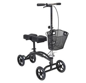 Drive Dual Pad Steerable Knee Walker With Basket