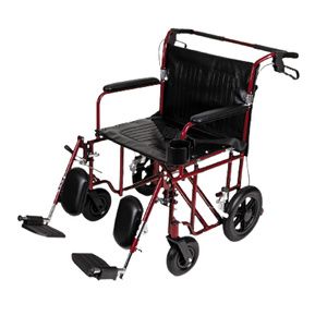 Medline Freedom Plus Bariatric Transport Wheelchair