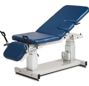 Clinton Multi-Use Imaging Power Table with Stirrups and Drop Window