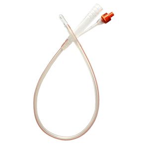 Coloplast Folysil 2-Way Indwelling Catheter - Straight Tip - 30cc Balloon Capacity