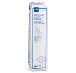 Medline Nonsterile 100 Percent Cotton Woven Gauze Sponges