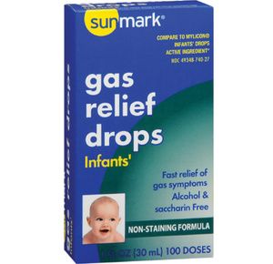 Sunmark Infant Gas Relief Strength Oral Drops