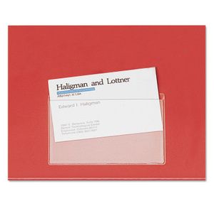 Cardinal HOLD IT Poly Business Card Pocket