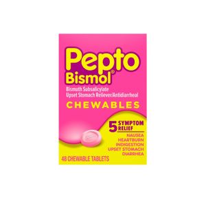 Pepto Bismol Anti-Diarrheal Chewable Tablet