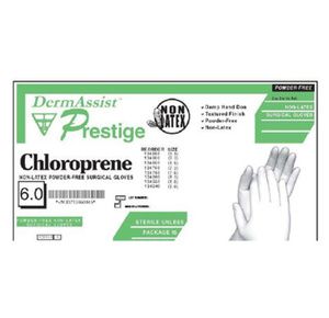 Innovative DermAssist Prestige Ivory Surgical Gloves