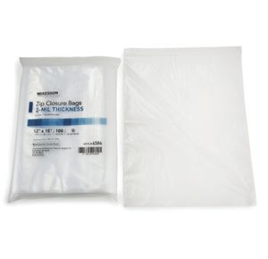 McKesson Polyethylene Zip Closure Bag
