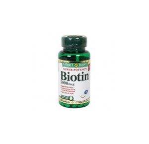 Natures Bounty Biotin Supplement