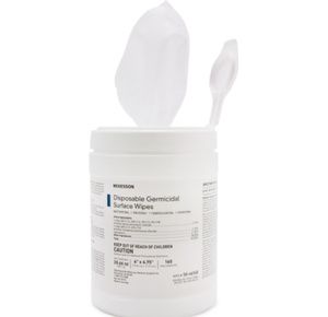 McKesson Surface Disinfectant Premoistened Wipes