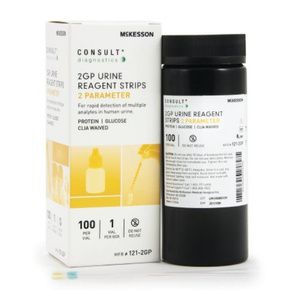 McKesson Consult Urine Reagent Strip Protein and Glucose