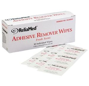 Welland Medical, medical adhesive remover wipes - Premier Ostomy