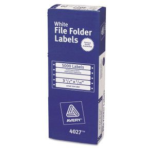 Avery Dot Matrix Printer Permanent File Folder Labels