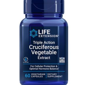 Life Extension Triple Action Cruciferous Vegetable Extract Capsules