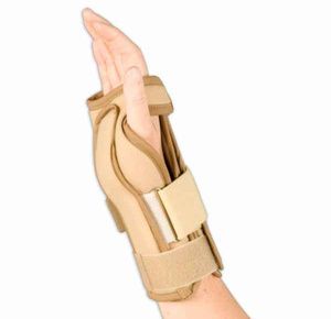 AT Surgical Velcro Wrist Brace With 8.5-Inch Contour Splint