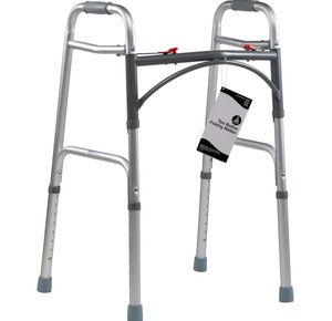 Dynarex Two-Button Folding Walker
