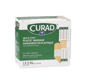 Medline Quick Strip Plastic Adhesive Bandages