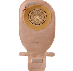 Coloplast Assura EasiClose One-Piece Maxi Flat Standard Cut-to-Fit Transparent Drainable Pouch