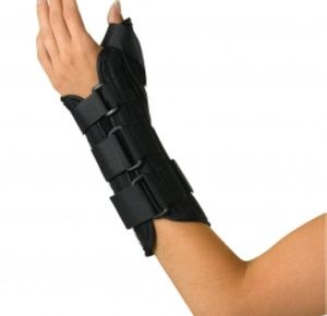 Medline Wrist and Forearm Splint with Abducted Thumb