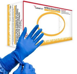 Cardinal Esteem Blue Non-Sterile Exam Gloves
