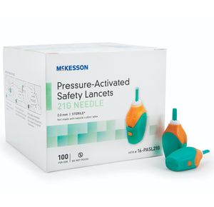 Mckesson Pressure Activated Safety Lancets