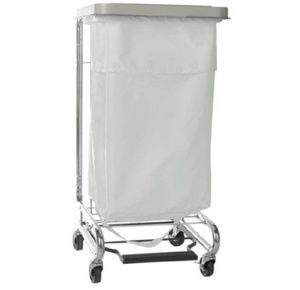 McKesson Soiled Linen Hamper Stand With Foot Pedal