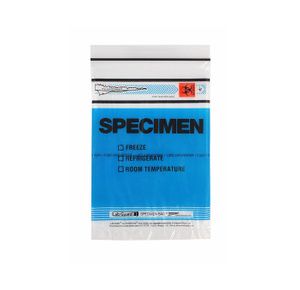 Inteplast Lab Guard Specimen 3-Wall Bag with Tear Zone