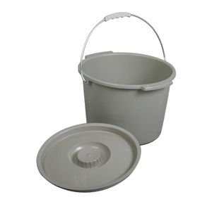 Medline Commode Bucket With Lid And Handle