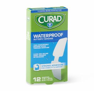 Medline Curad Waterproof Butterfly Bandage