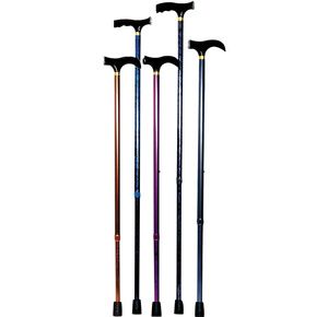 Essential Medical Steppin Out T-Handle Adjustable Straight Cane