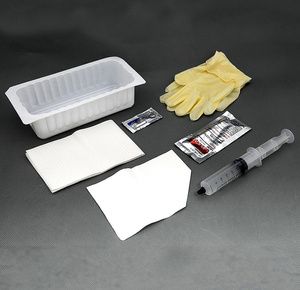 Amsino AMsure Foley Insertion Tray With 10cc Pre-filled Syringe