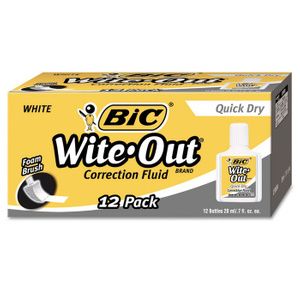 BIC Wite-Out Brand Quick Dry Correction Fluid