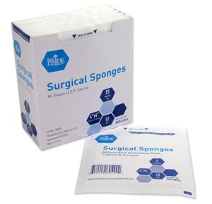 MedPride sterile surgical gauze sponge