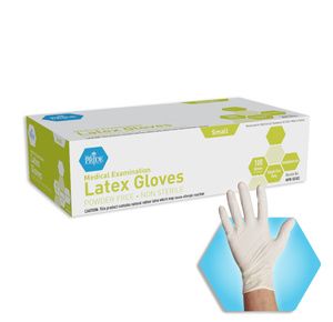 MedPride Powder-Free Latex Exam Gloves
