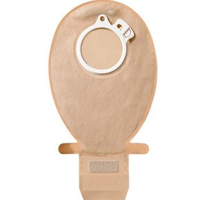 Coloplast SenSura Click EasiClose WIDE Two-Piece Maxi Transparent Drainable Pouch