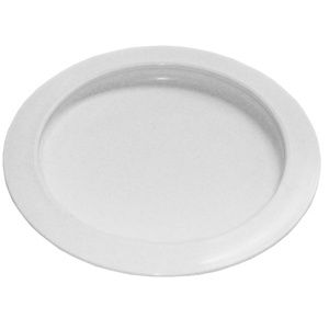 High Sided Divided Plate with Lid : large dish with 3 sections help scoop  food